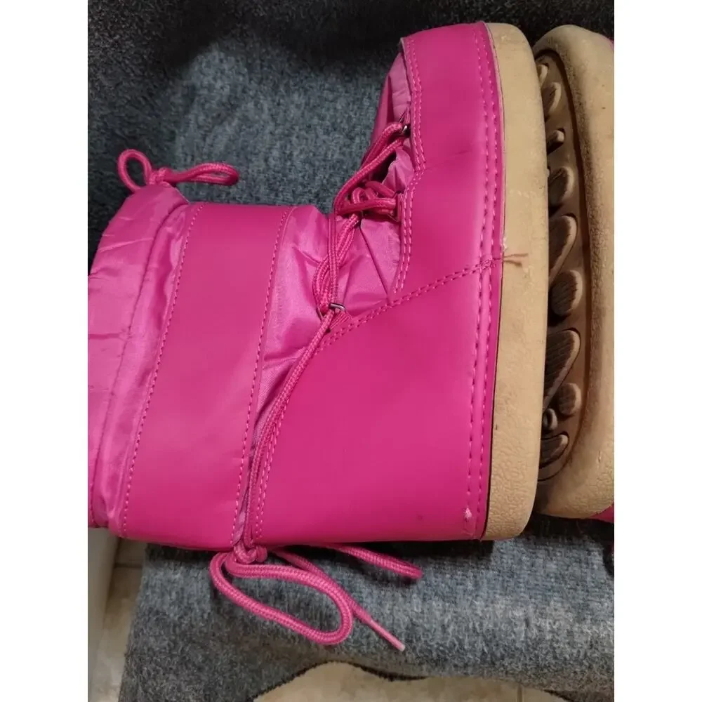 Nova Kids Moon Boots - Girls - Fuchsia Pink - Size 3 - Snow - Warm - Insulated
